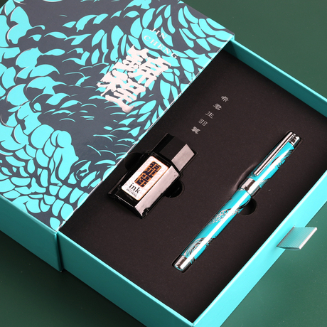 258 China Penfabrikant Custom Painted Electroplated Fountain Pen